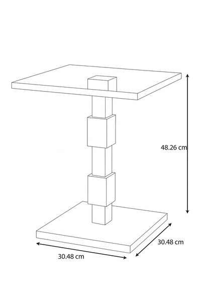 Acrylic Side Table