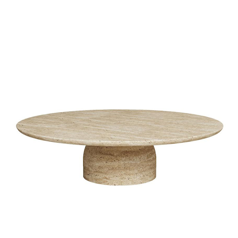 Matt Travertine Cocktail Table