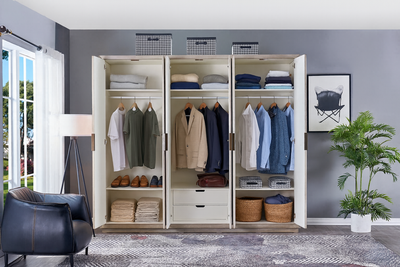 B756 6 Door wardrobe