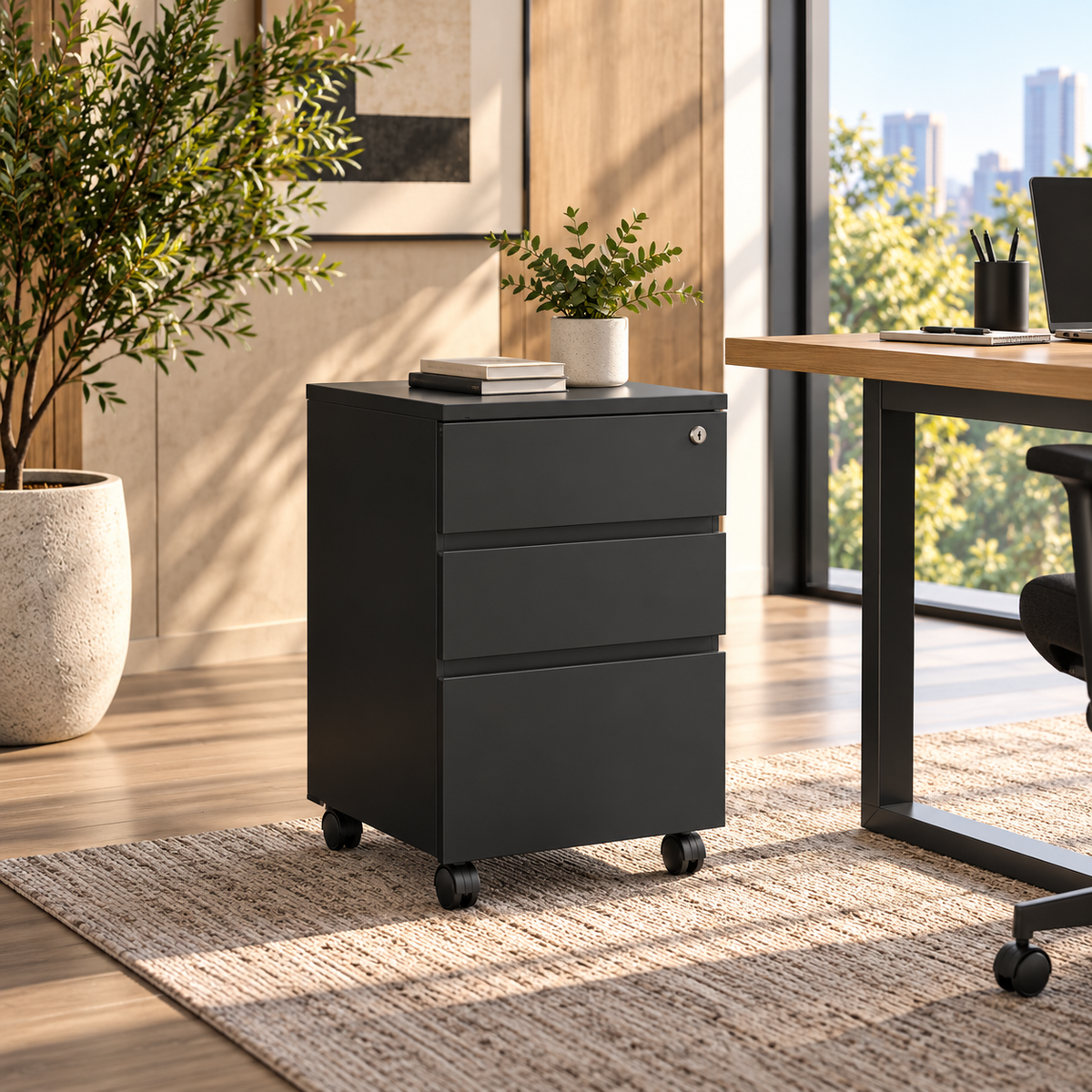 Nero Mobile Pedestal