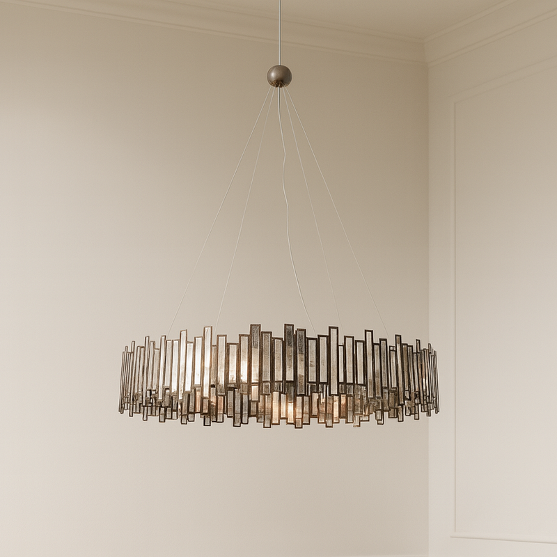 Antic Silver Chandelier