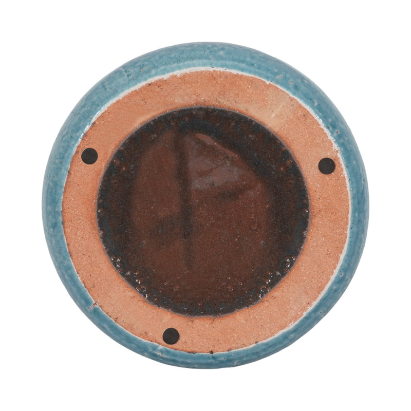 10" 35 Oz Moco Bamboo Bowl Candle, Light Blue - Al Rugaib Furniture