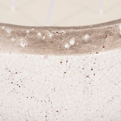 10" 35 Oz Wood Sage & Sea Salt Bowl Candle, Ivory - Al Rugaib Furniture