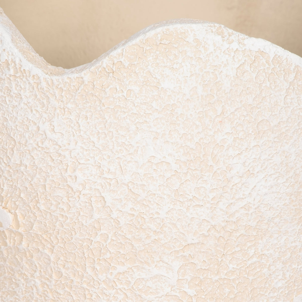 10" ABSTRACT TEXTURED TERRACOTTA VASE, IVORY Vases and Jars| Sagebrook Home