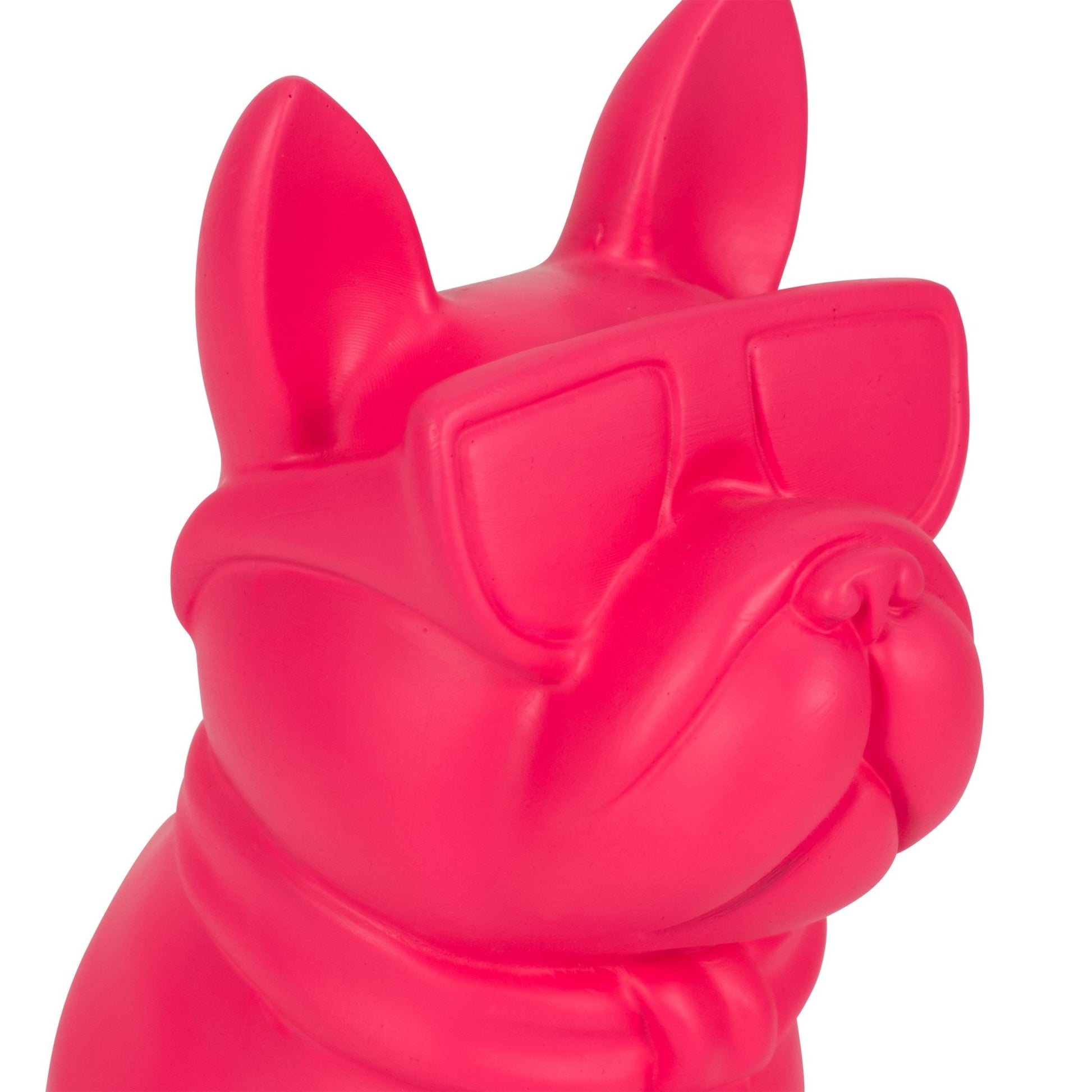 10" Cool Shades Boston Terrier, Pink Table Decors| Sagebrook Home