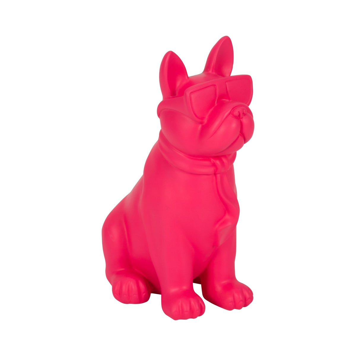 10" Cool Shades Boston Terrier, Pink Table Decors| Sagebrook Home