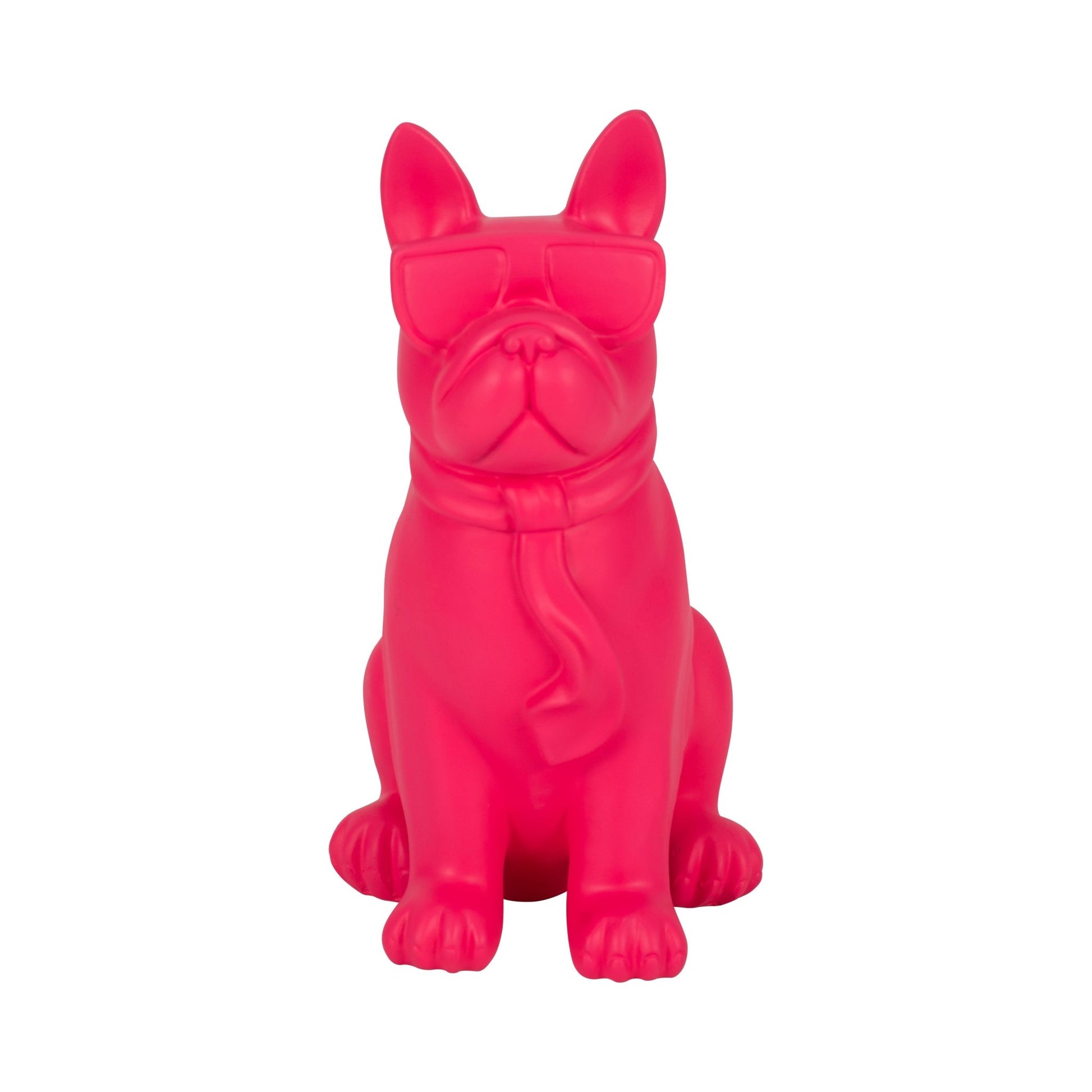 10" Cool Shades Boston Terrier, Pink Table Decors| Sagebrook Home