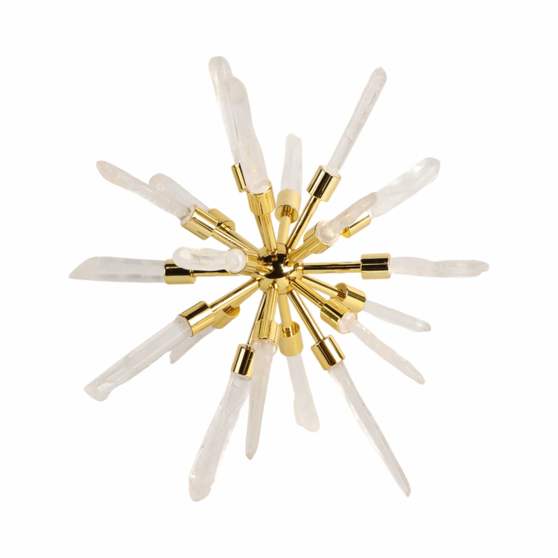 10" Fiona Large Crystal Starburst Statuary Kd Table Decors| Sagebrook Home