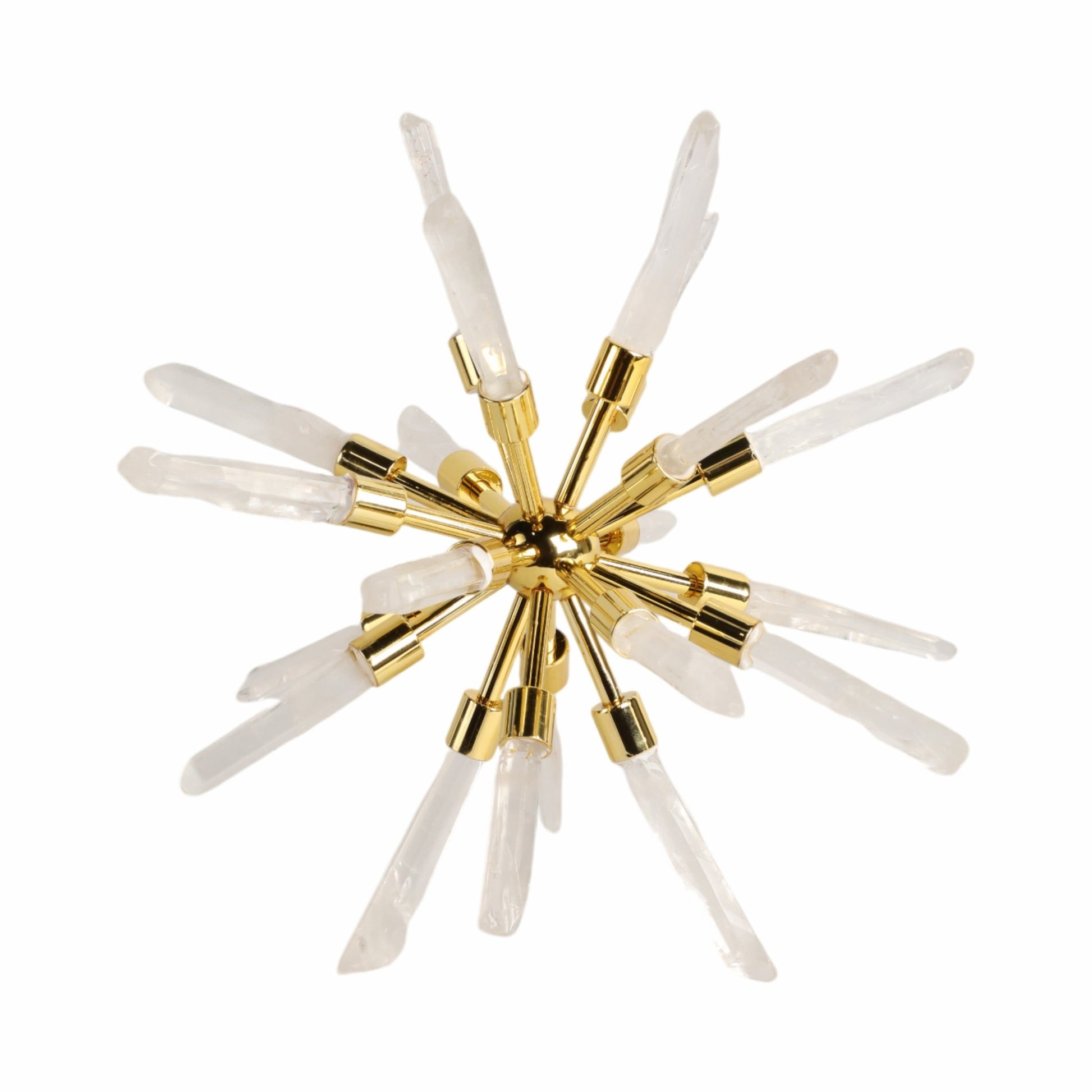 10" Fiona Large Crystal Starburst Statuary Kd Table Decors| Sagebrook Home