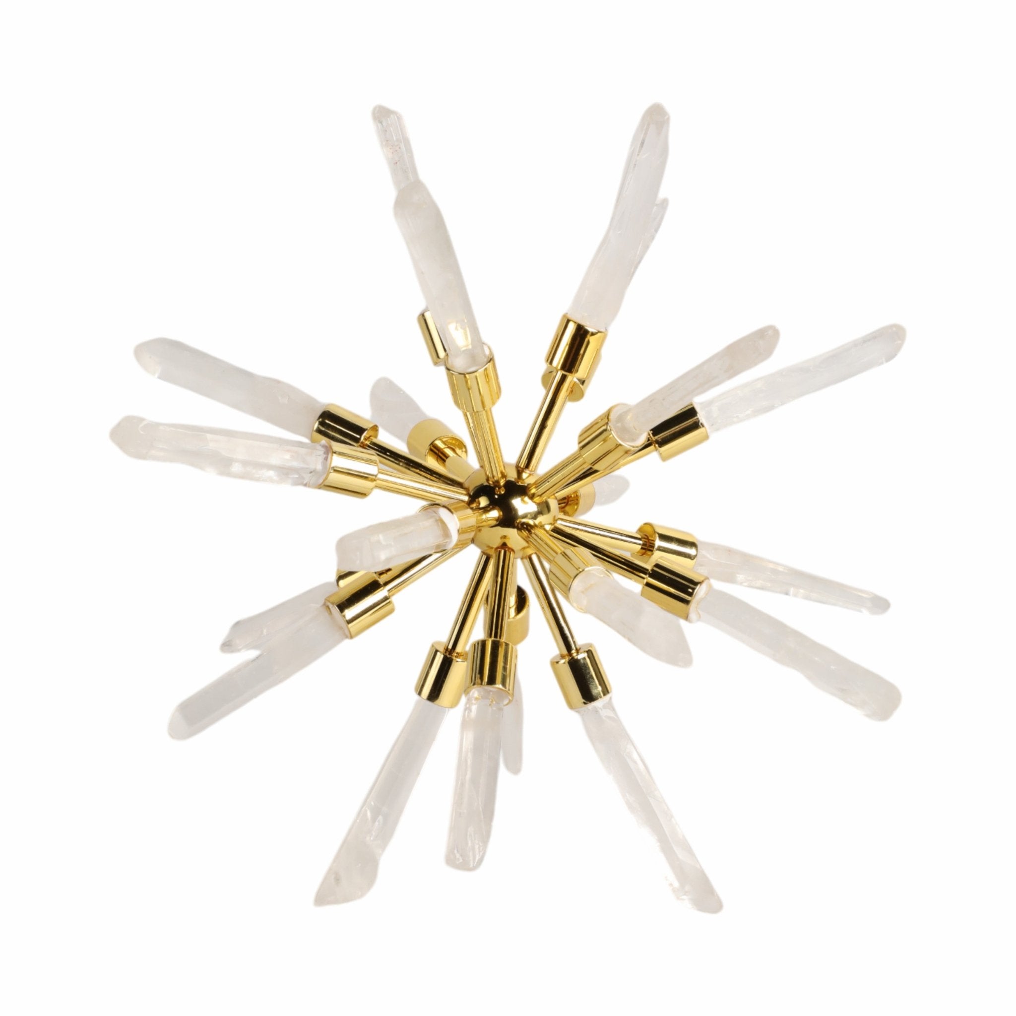 10" Fiona Large Crystal Starburst Statuary Kd Table Decors| Sagebrook Home