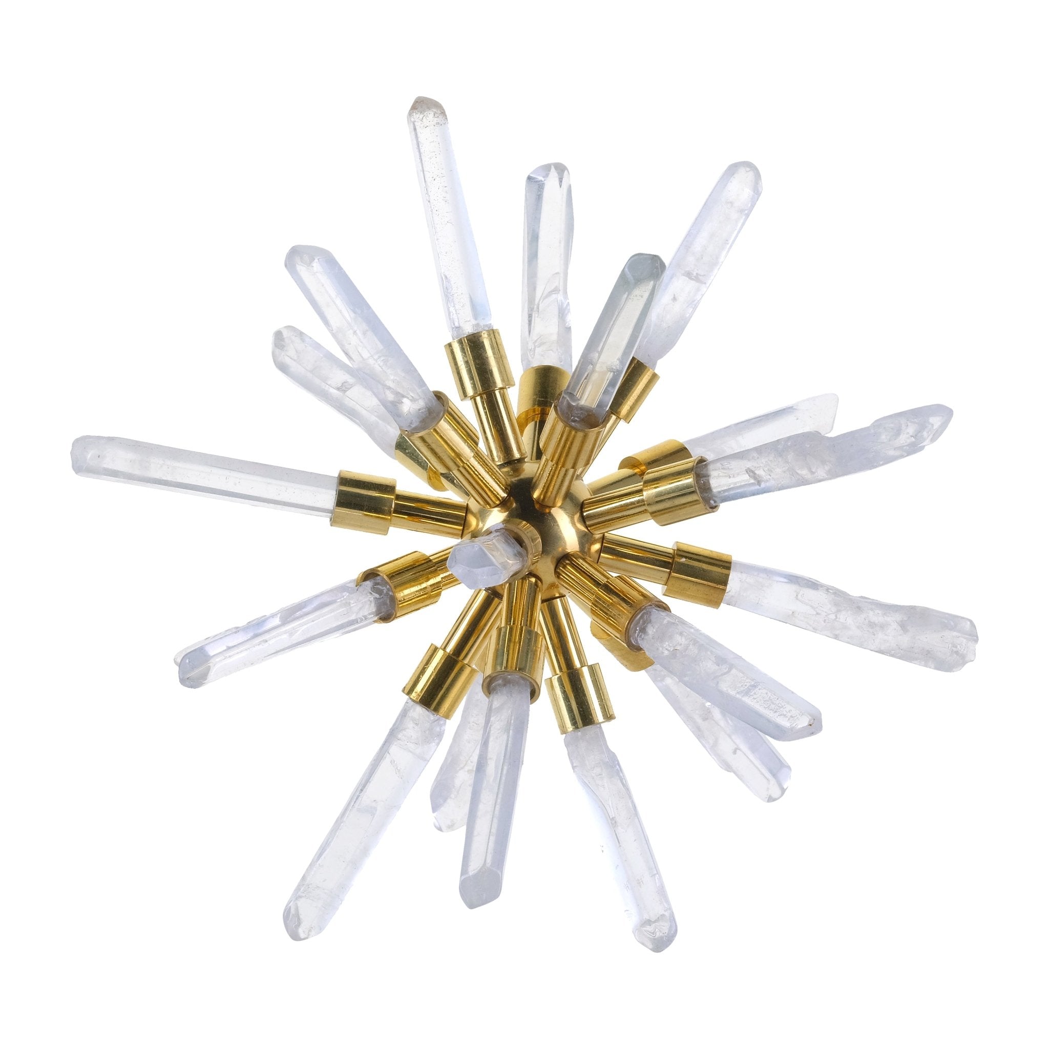10" Fiona Large Crystal Starburst Statuary Kd Table Decors| Sagebrook Home