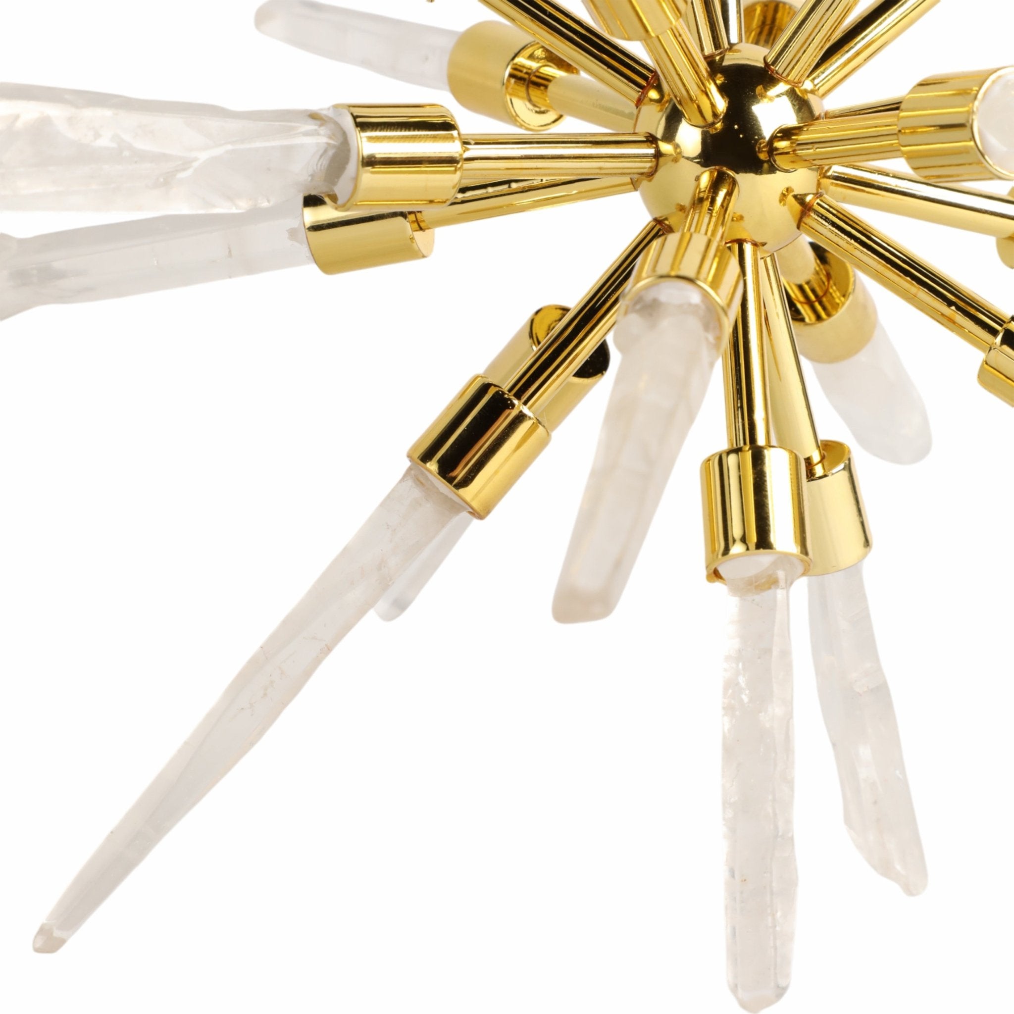 10" Fiona Large Crystal Starburst Statuary Kd Table Decors| Sagebrook Home