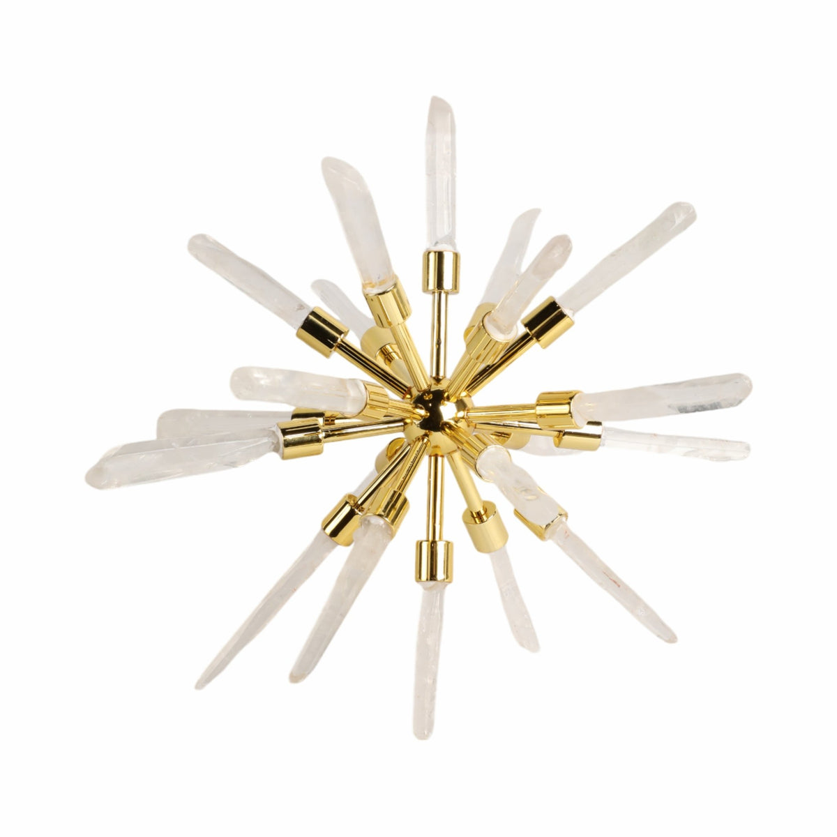 10" Fiona Large Crystal Starburst Statuary Kd Table Decors| Sagebrook Home