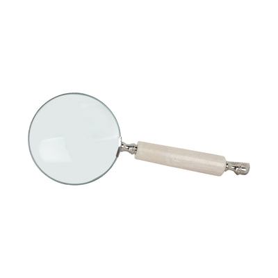 10" Gasper Resin Magnifying Glass - Al Rugaib Furniture