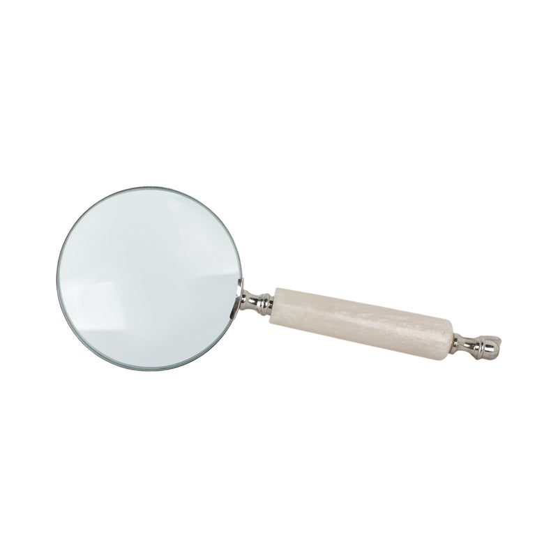 10" Gasper Resin Magnifying Glass - Al Rugaib Furniture