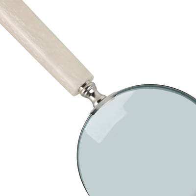10" Gasper Resin Magnifying Glass - Al Rugaib Furniture