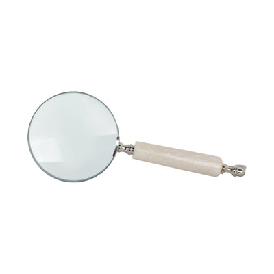10" Gasper Resin Magnifying Glass - Al Rugaib Furniture
