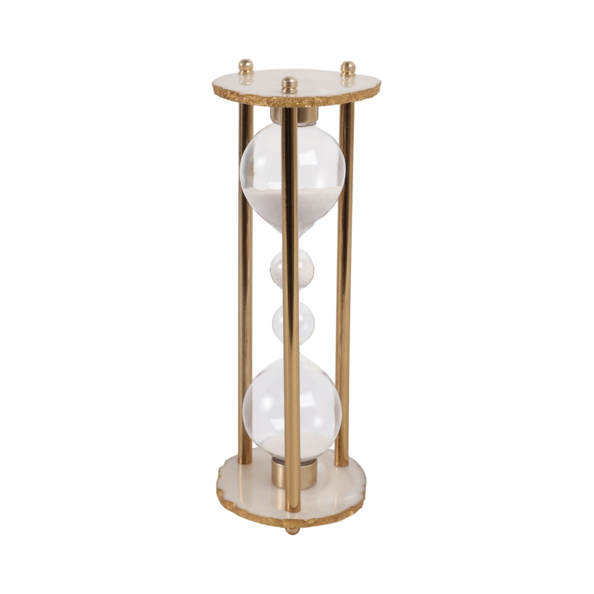 10" Madison Resin Hourglass Table Decors| Sagebrook Home