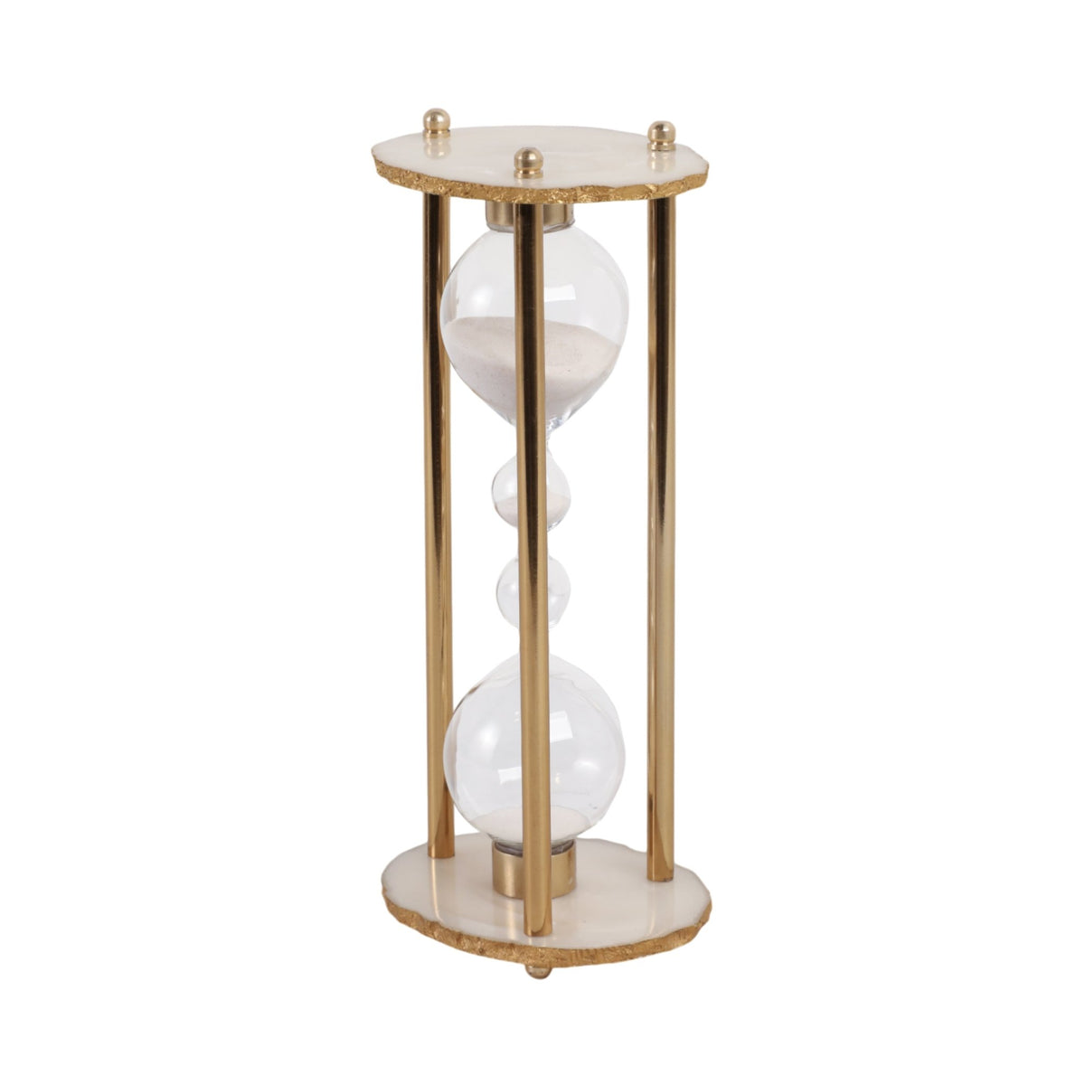 10" Madison Resin Hourglass Table Decors| Sagebrook Home