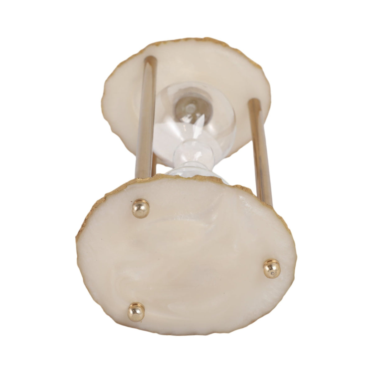 10" Madison Resin Hourglass Table Decors| Sagebrook Home