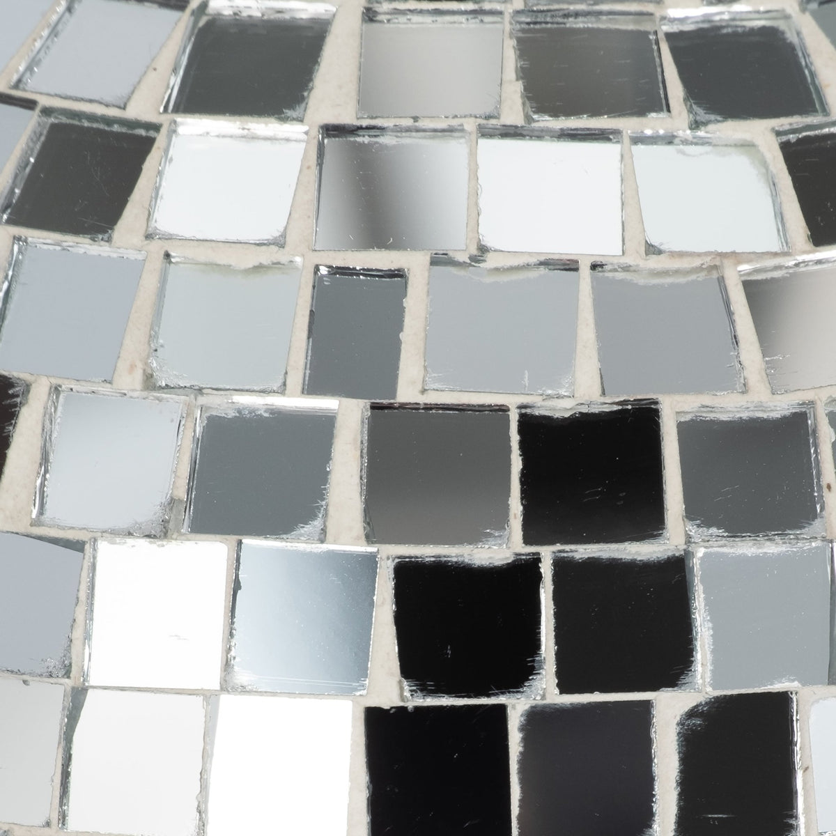 10" Mosaic Mushroom, Silver Table Decors| Sagebrook Home