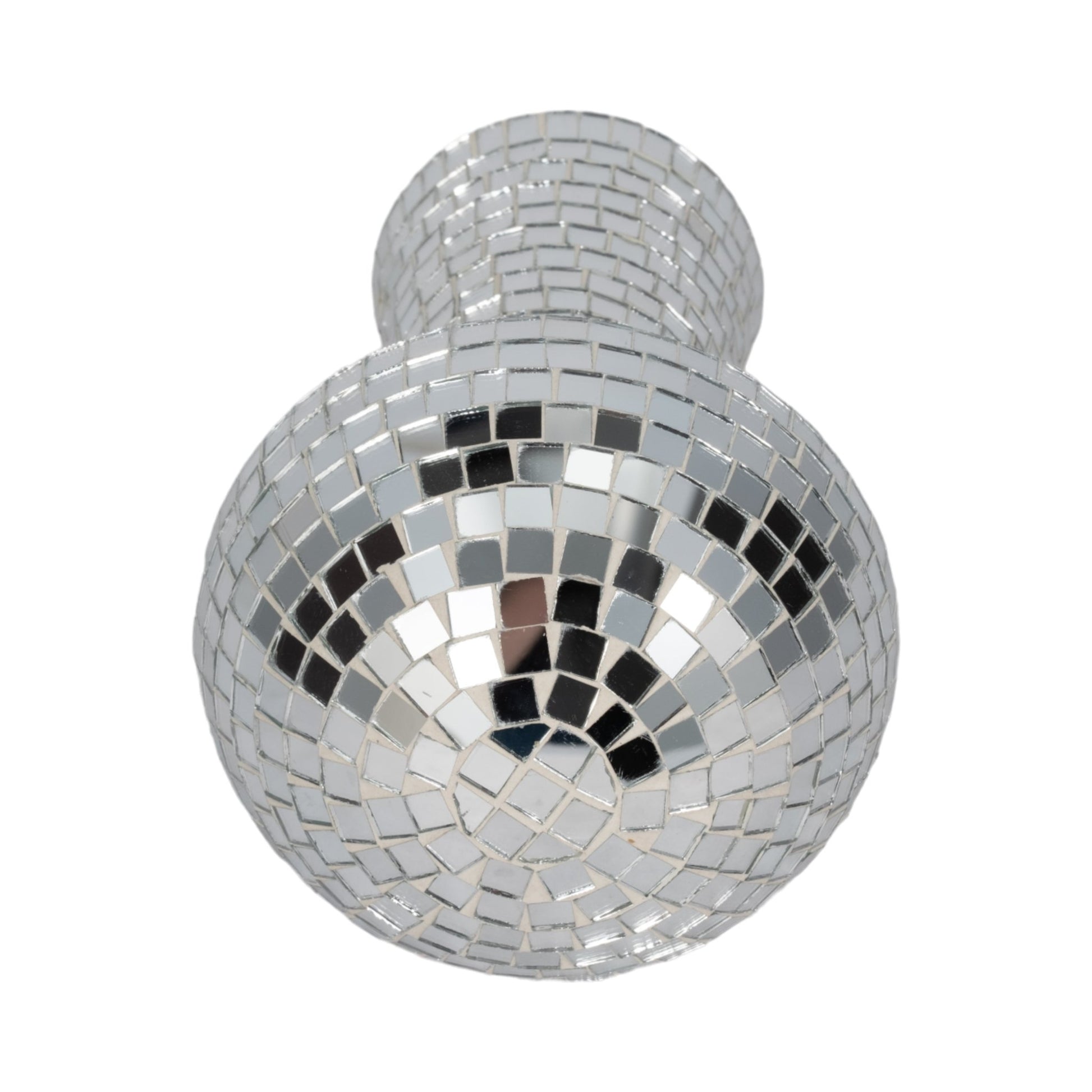 10" Mosaic Mushroom, Silver Table Decors| Sagebrook Home