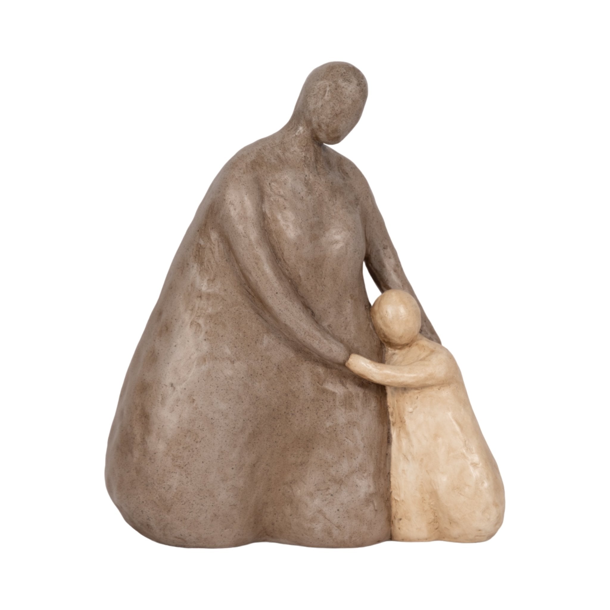 10" Parent And Child Hugging, Multi Table Decors| Sagebrook Home