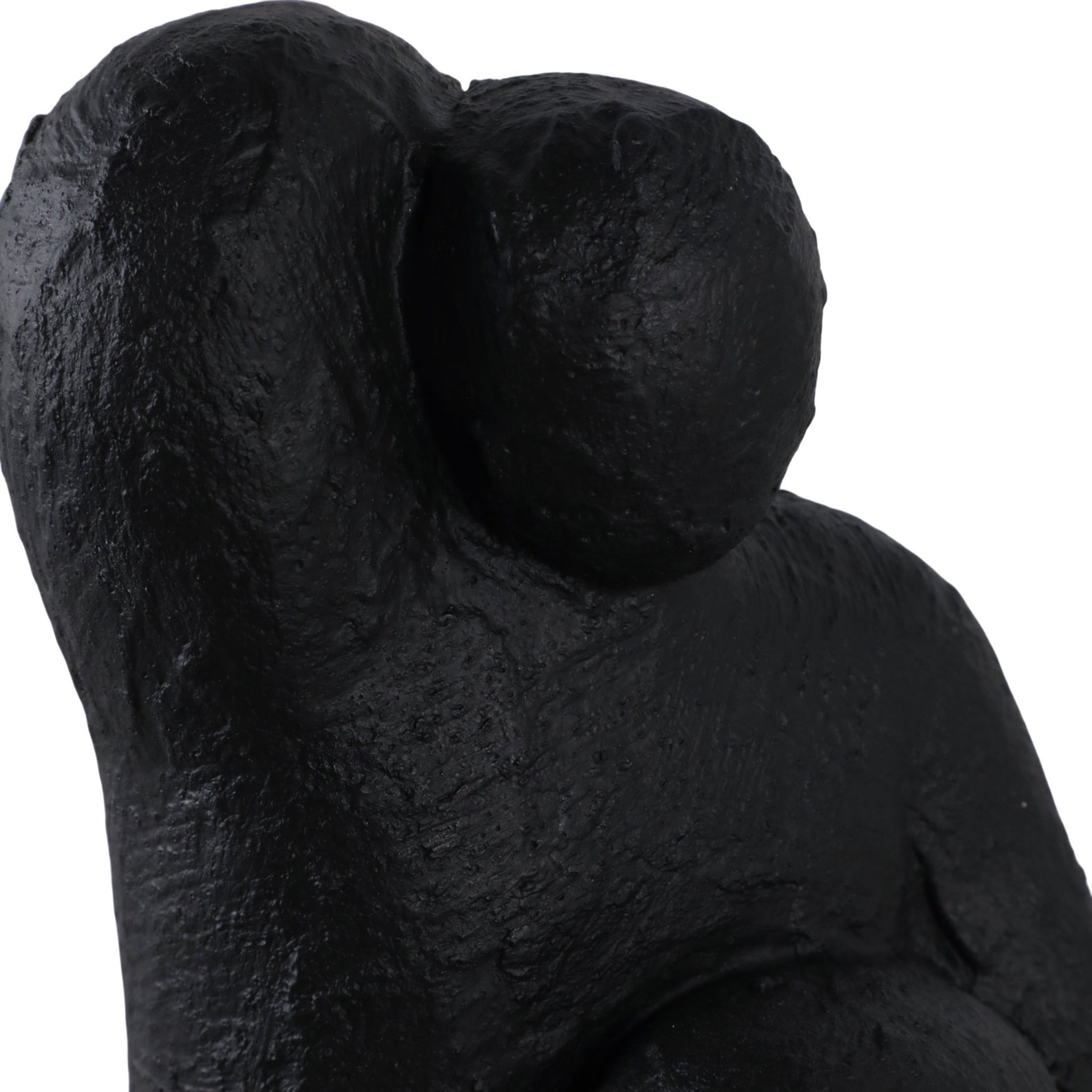10" Raised Arm Posing Figure, Black Table Decors| Sagebrook Home