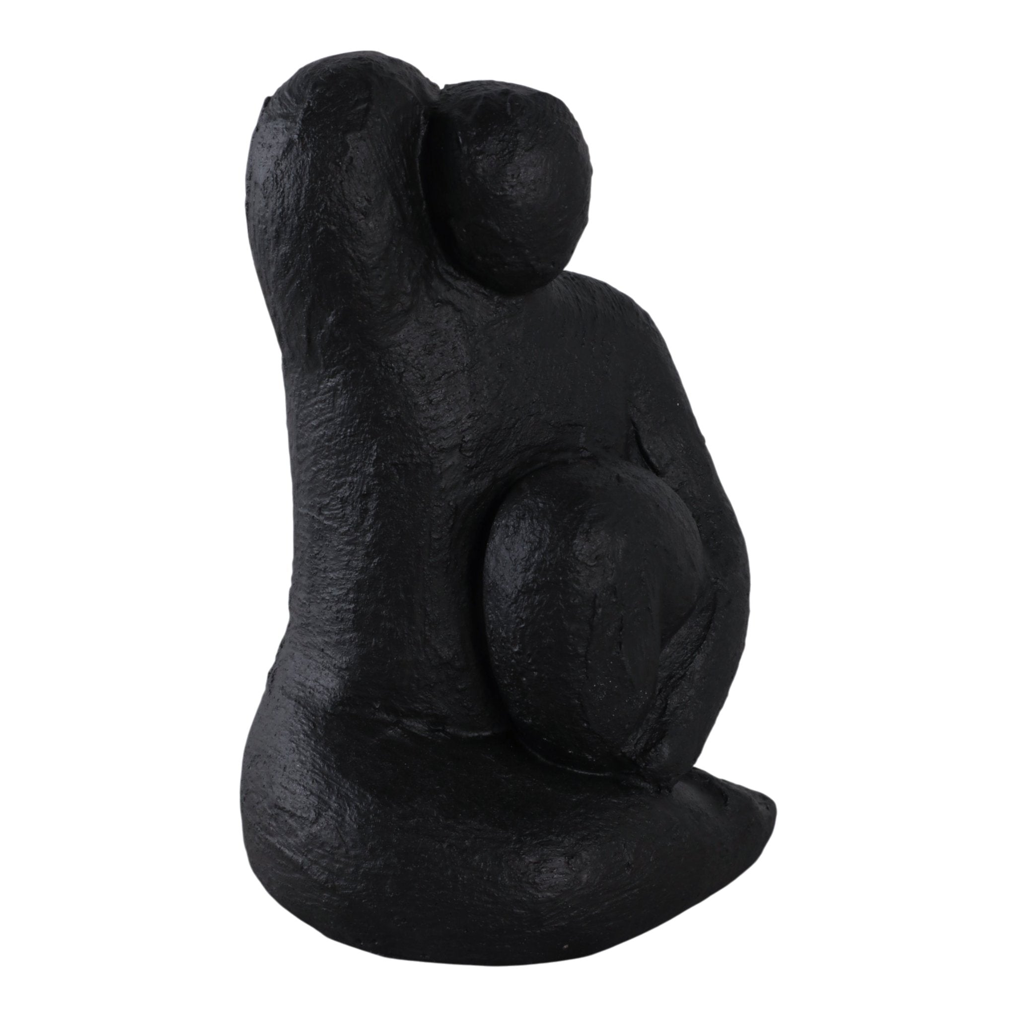 10" Raised Arm Posing Figure, Black Table Decors| Sagebrook Home