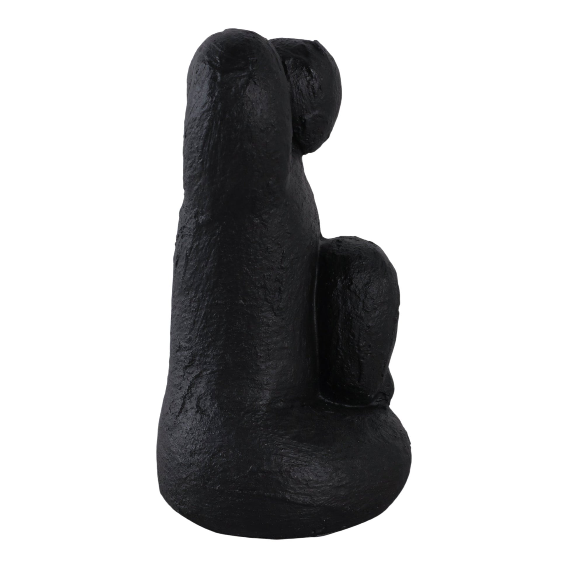 10" Raised Arm Posing Figure, Black Table Decors| Sagebrook Home