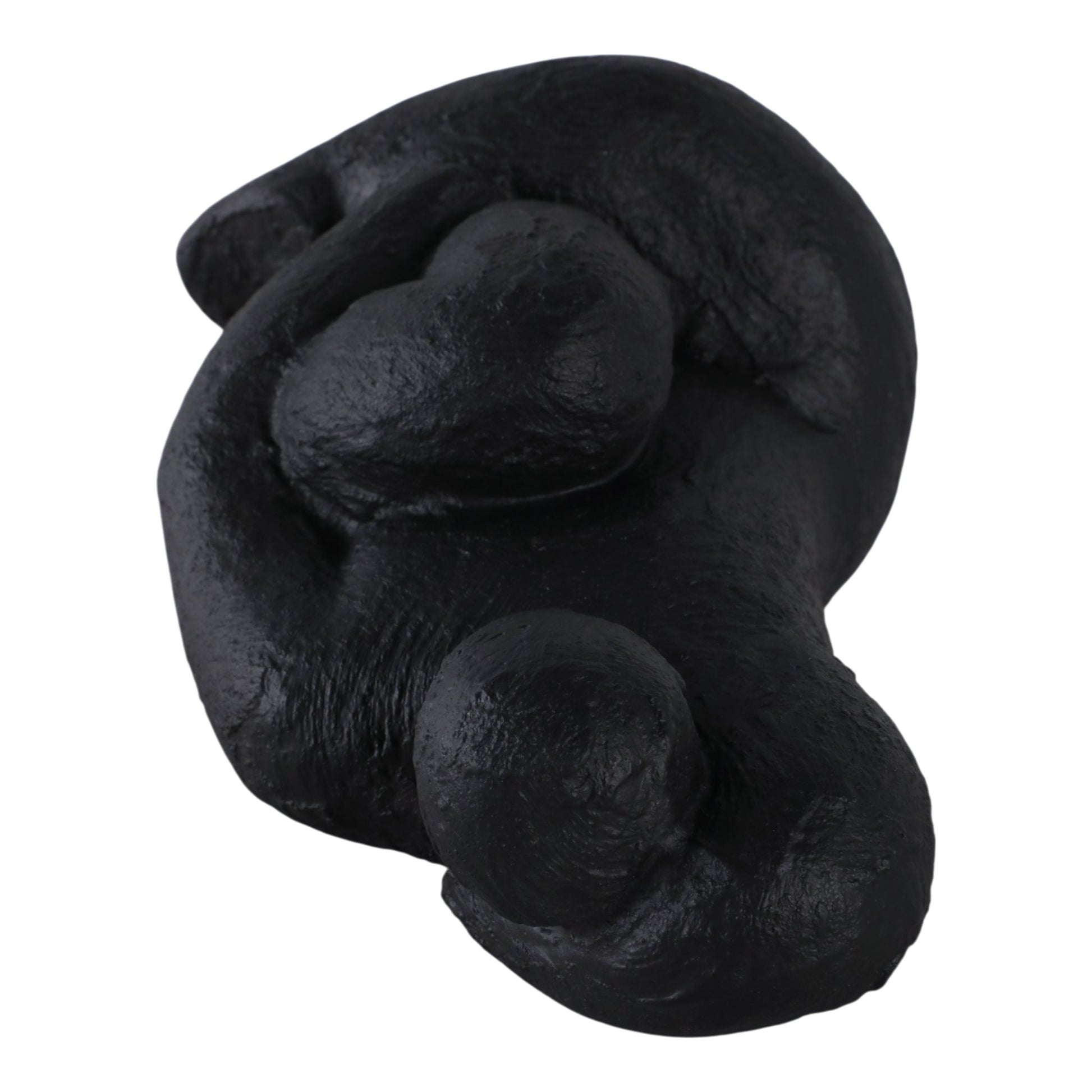 10" Raised Arm Posing Figure, Black Table Decors| Sagebrook Home