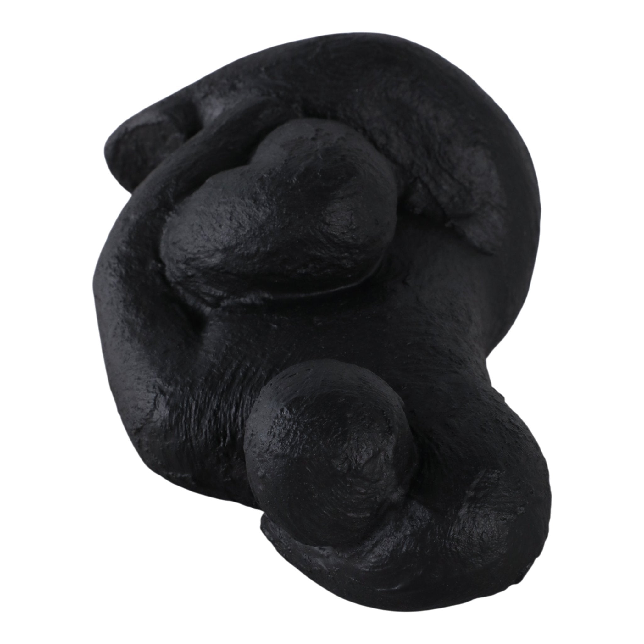 10" Raised Arm Posing Figure, Black Table Decors| Sagebrook Home