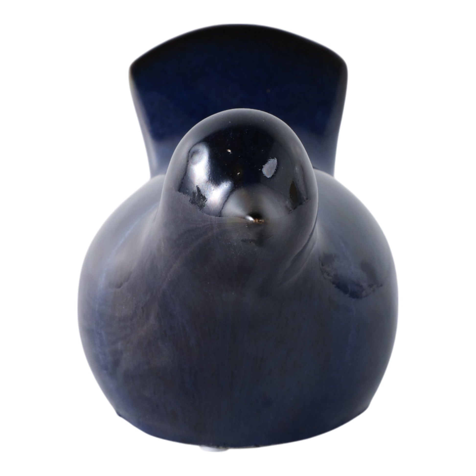 10" Reactive Finish Bird, Blue Planter| Sagebrook Home