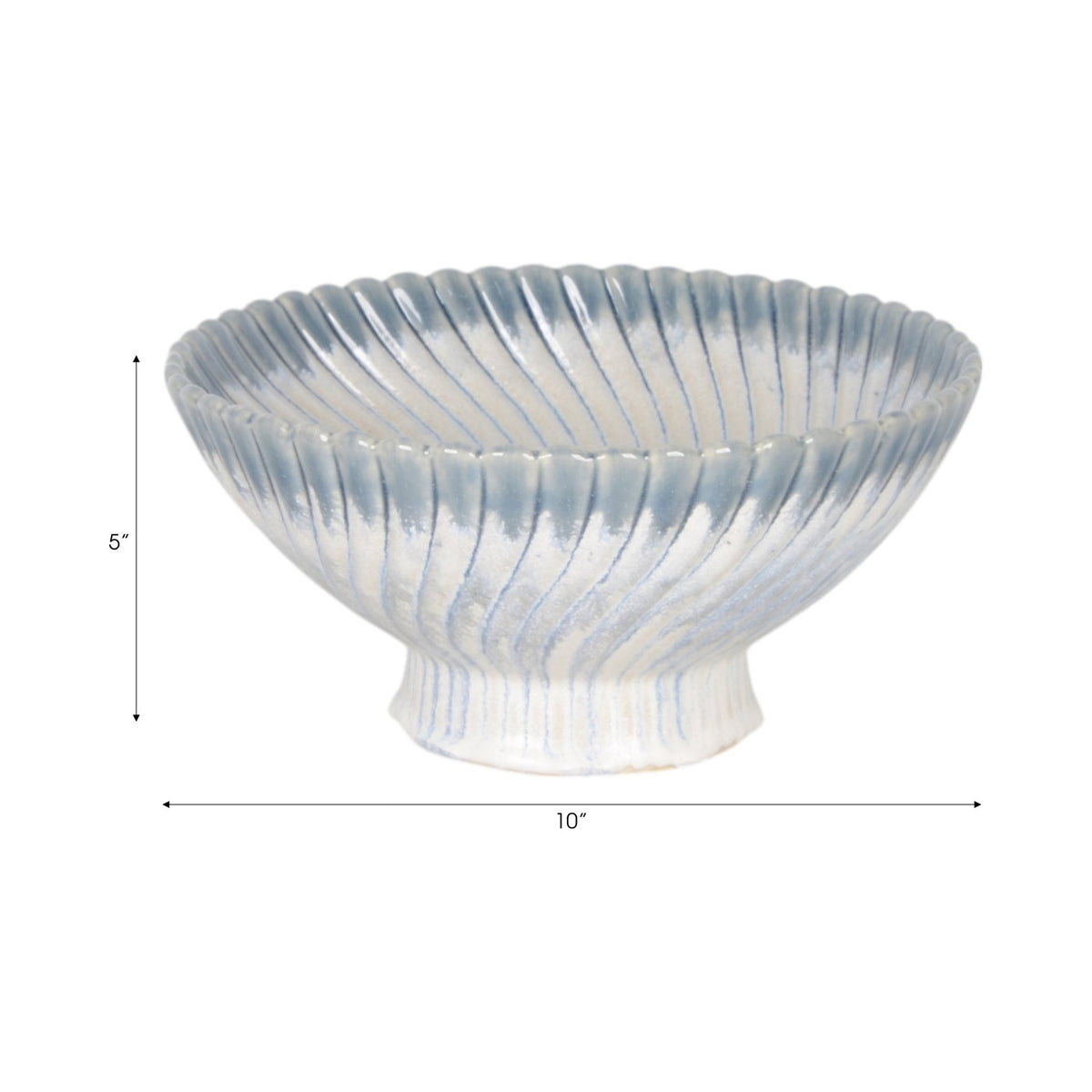 10" SARVAN BOWL Table Decors| Sagebrook Home