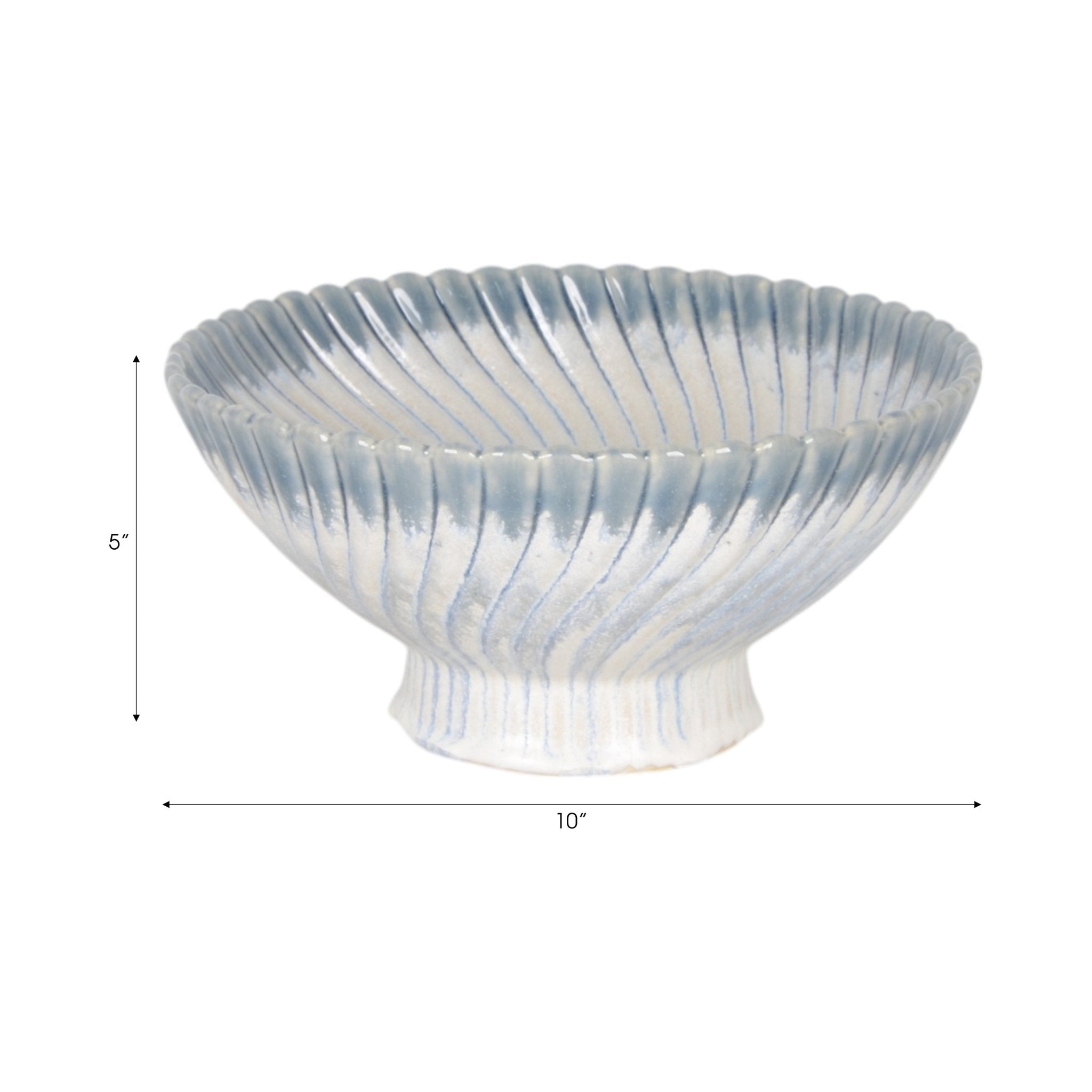 10" SARVAN BOWL Table Decors| Sagebrook Home