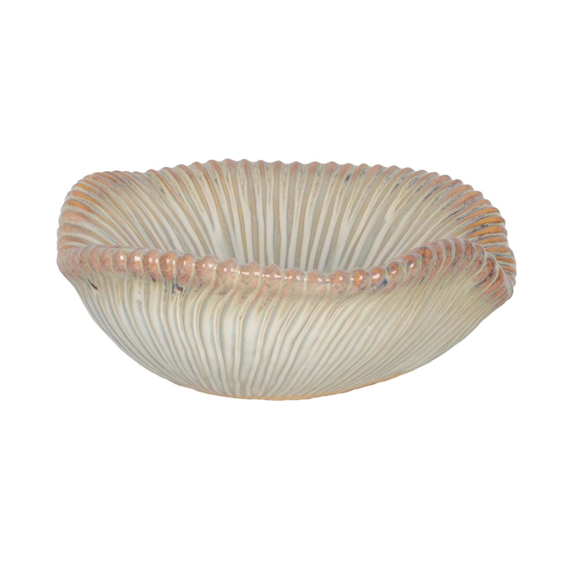 10" SOPRON SMALL MUSHROOM BOWL Bowl| Sagebrook Home