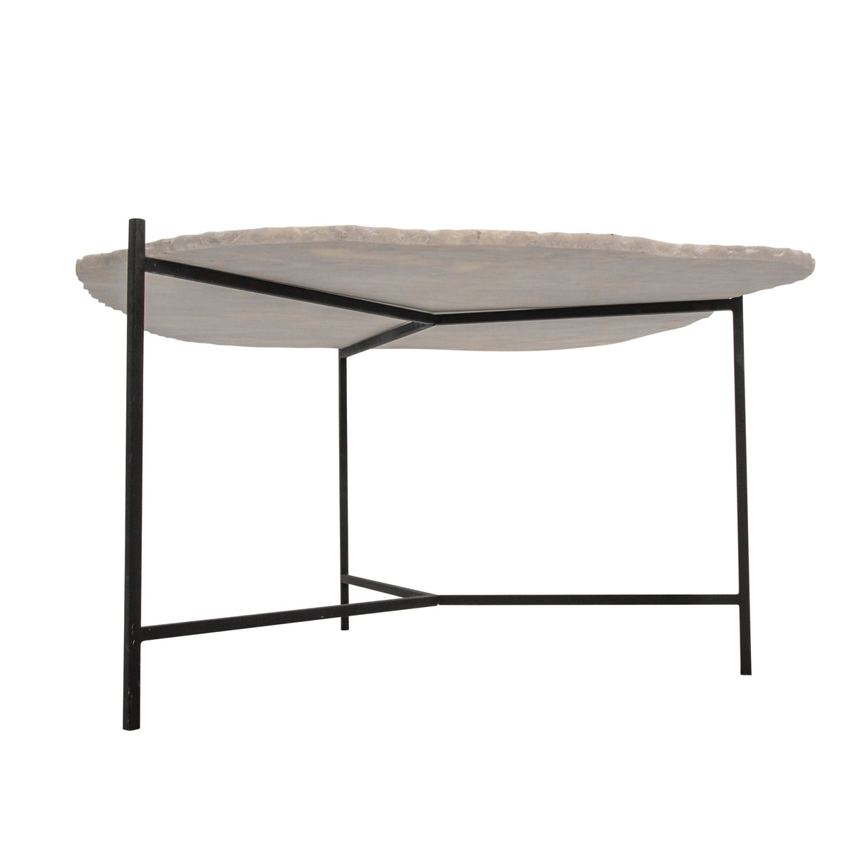 10" TABLE TOP DECO, CREAM Accent & End Tables| Sagebrook Home