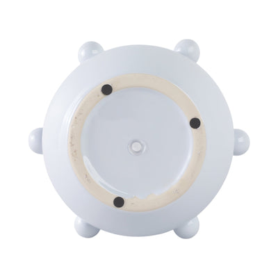 10" Tapered Bubble Planter, White - Al Rugaib Furniture