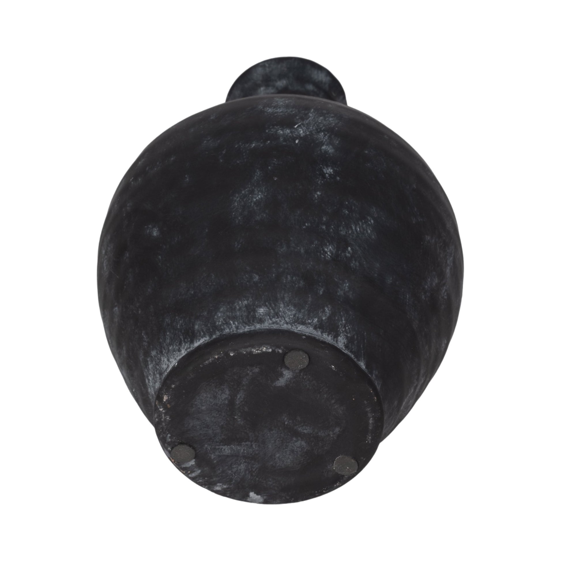 10" Weathered Terracotta Jug With Handle, Black Vases and Jars| Sagebrook Home