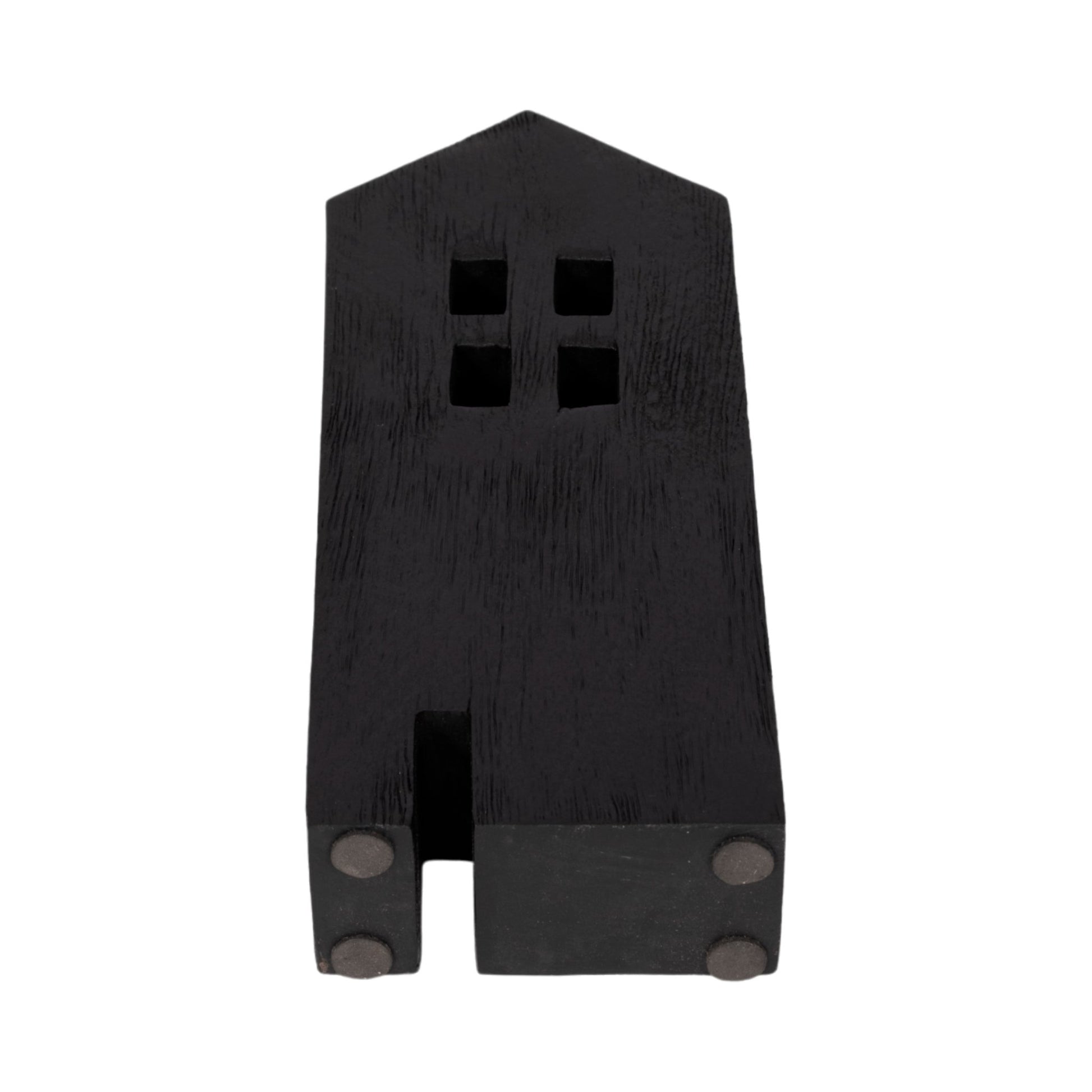 10" Wood House Decor, Black Table Decors| Sagebrook Home