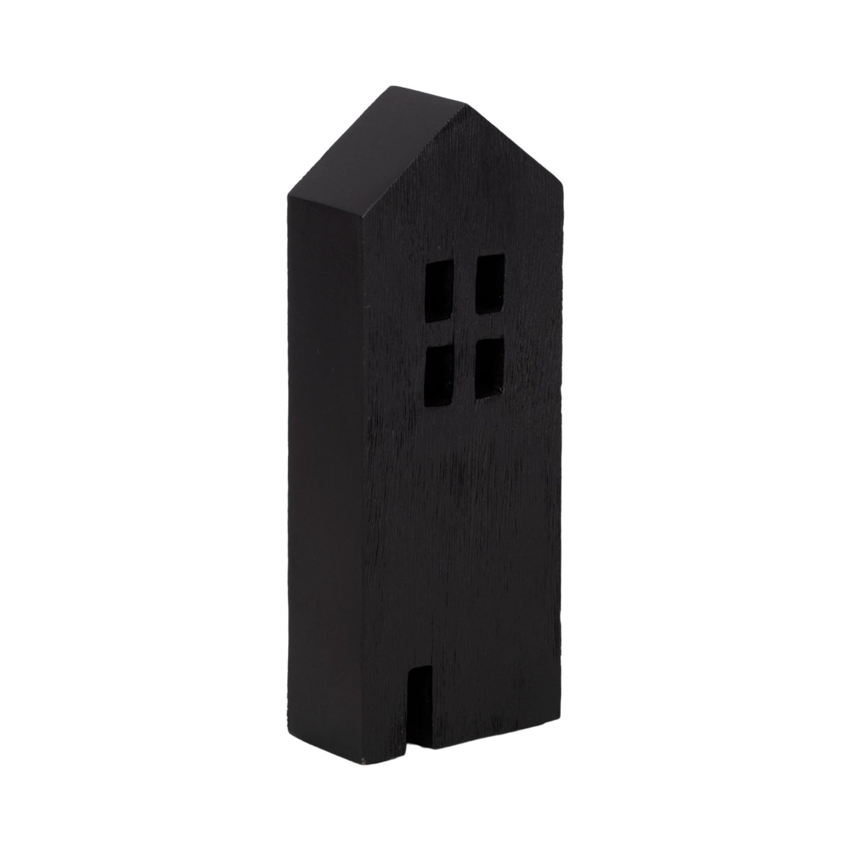 10" Wood House Decor, Black Table Decors| Sagebrook Home