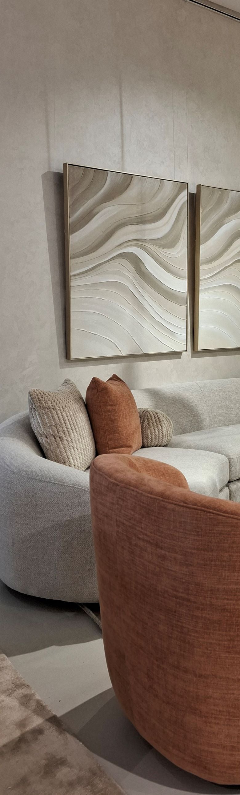 مقعد سامس بزاوية اليسار