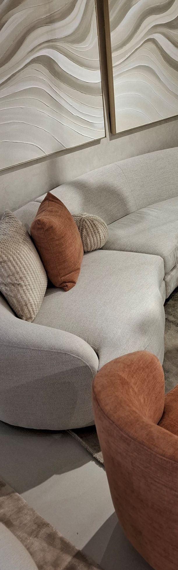 مقعد سامس بزاوية اليسار