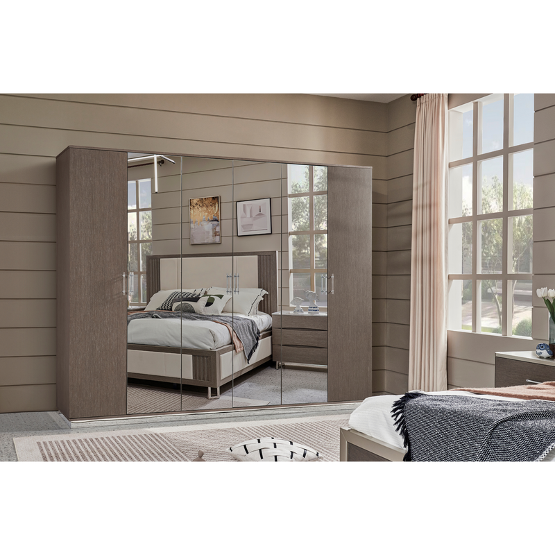 Ebony Dark Gray King Set