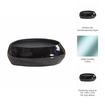 10x3" 61 Oz Red Currant & Oak Scented Candle, Blac - Al Rugaib Furniture