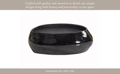 10x3" 61 Oz Red Currant & Oak Scented Candle, Blac - Al Rugaib Furniture