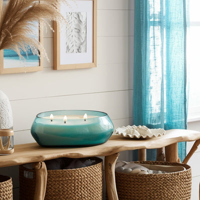 10x3" 61 Oz Wood Sage & Sea Salt Scented Candle, B - Al Rugaib Furniture