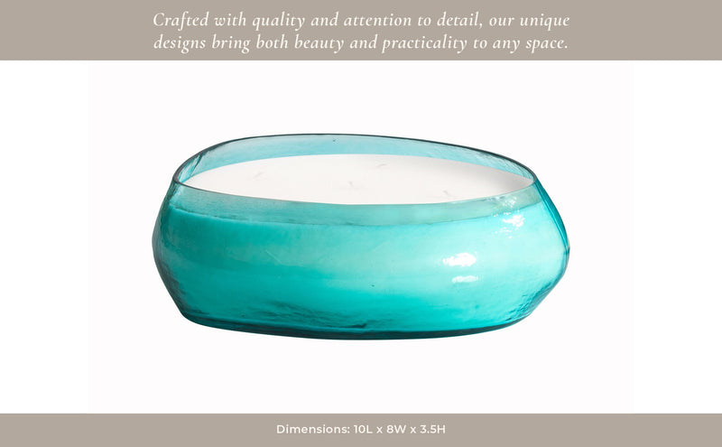 10x3" 61 Oz Wood Sage & Sea Salt Scented Candle, B - Al Rugaib Furniture