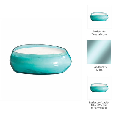 10x3" 61 Oz Wood Sage & Sea Salt Scented Candle, B - Al Rugaib Furniture