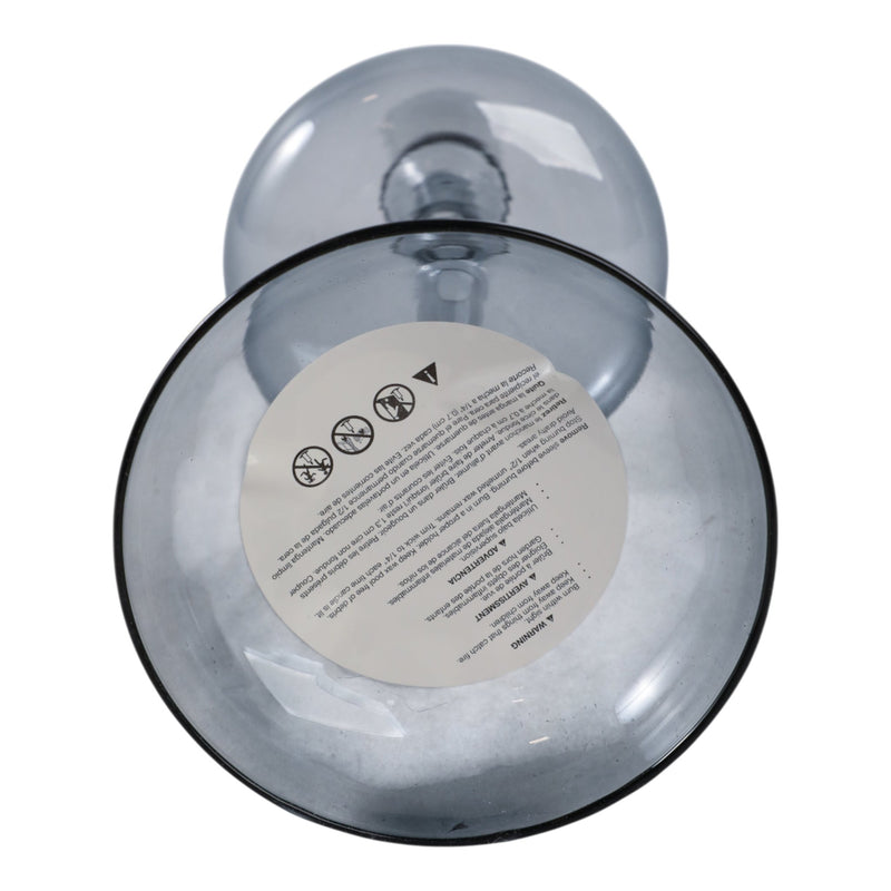 10x4" Retro Bubble Taper Holder, Blue - Al Rugaib Furniture